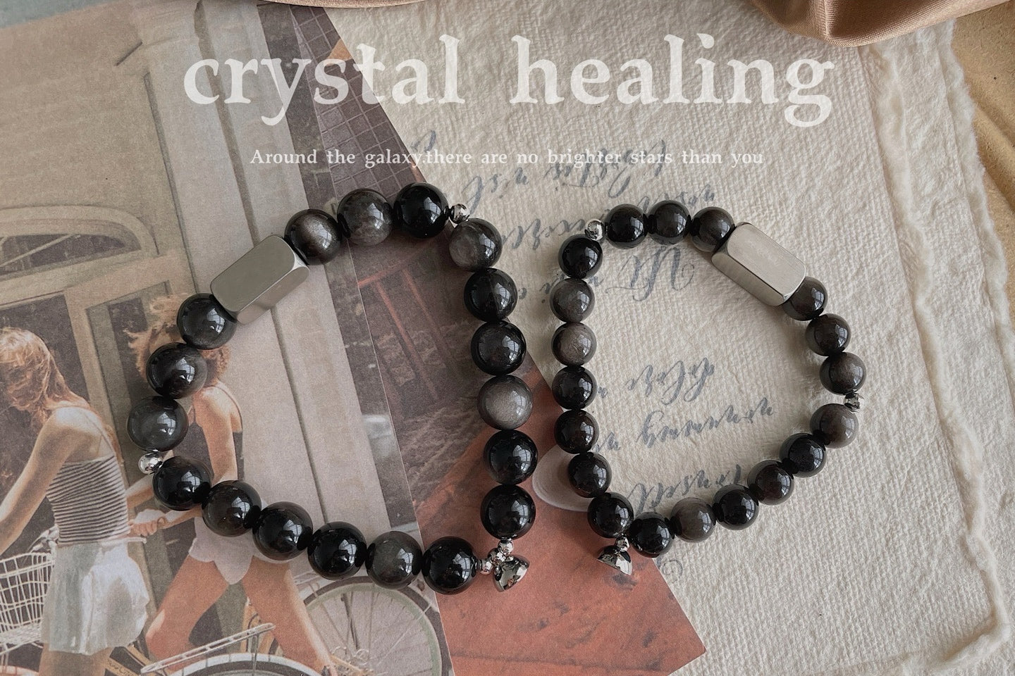 Moonlit night Bracelet Set